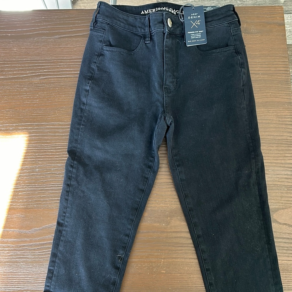 American Eagle 360 super stretch, high-rise jeggings, size 4 regular
